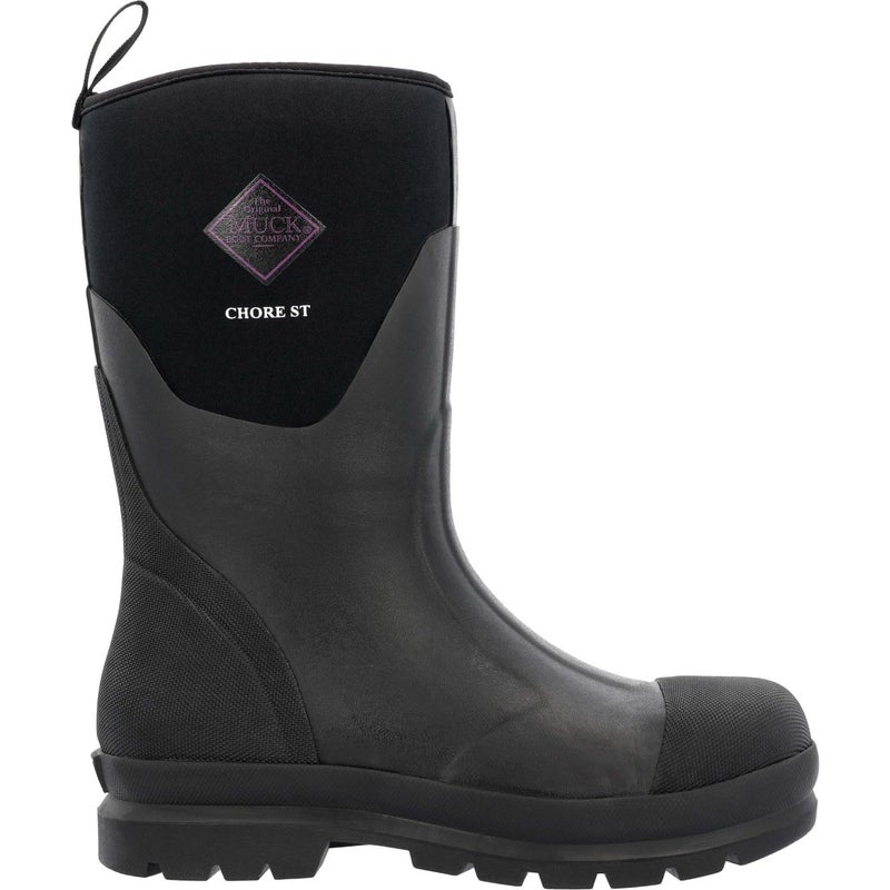 MUCK Men's Chore Classic Mid Work Boot, Black, Size 14(M) - Image 1